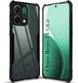 OPPO RENO 14 5G Protective Black Border Crystal Clear Xundd Mobile Back Case Cover.