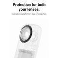 【Lejia】Lens Guard Panoramic Lens Protector Accessories Cover Compatible For Insta 360 X3 Accessories Case.