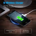 Qi Wireless Charger For Apple iphone X/iphone 8/8 Plus(Black). 