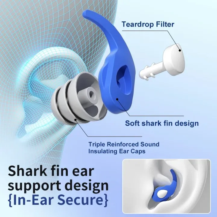 Sleep%20Noise%20Reduction%20Earplug%20Ear%20Protection%20Soundproof%20Earplugs%20Anti-Noise%20Waterproof%20Plug%20Swimming%20Ear%20Protector%20For%20Travel%20-%20Image%202