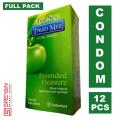 Trust Mee - Dotted Apple Condoms for Extended Pleasure - Large Single Pack - 12x1=12pcs. 