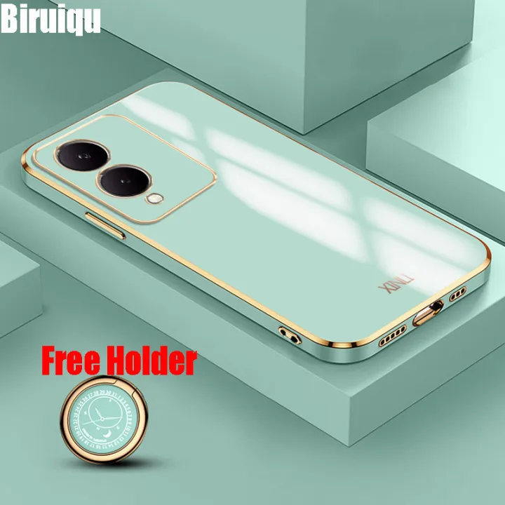 Biruiqu%20for%20VIVO%20Y17s%20Back%20Cover%20Luxury%206D%20Plating%20Frame%20Shiny%20Bling%20Phone%20Pounch%20Soft%20Silicone%20Square%20Phone%20Case%20-%20Image%209