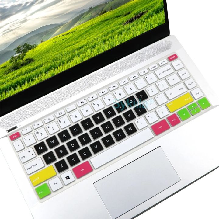 Keyboard%20Cover%20for%20HP%20Laptop%2014%20inch%20Essential%2014g%2014q%2014s%2014t%2014z%20G14%20Slatebook%20Laptop%20Notebook%20Silicone%20Protector%20Skin%20Case%20-%20Image%205