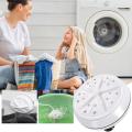 Portable Mini Washing Machine Ultrasonic Turbine Clothes Mini Washer Convenient For Travel Home Business Trip Hot Sell - Washing Machine Cover - washing machine cover. 