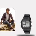 Rubber Strap For CASIO G-shock AE-1500 Ae-1500wh AE-1500WHX Resin Silicone Watch Bracelet Durable Watchband Accessories.