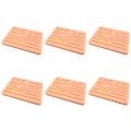 6X Skin Suture Model Y Traumatic Suturing Training Pad Wound Silicone Suture Pad Reusable Silicone Suture Practice Mat.