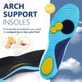 Orthopedic Arch Support Gel Insoles Pain Relief Health Shoe Pad Run Sport Shoes Insert Cushion 1Pair.