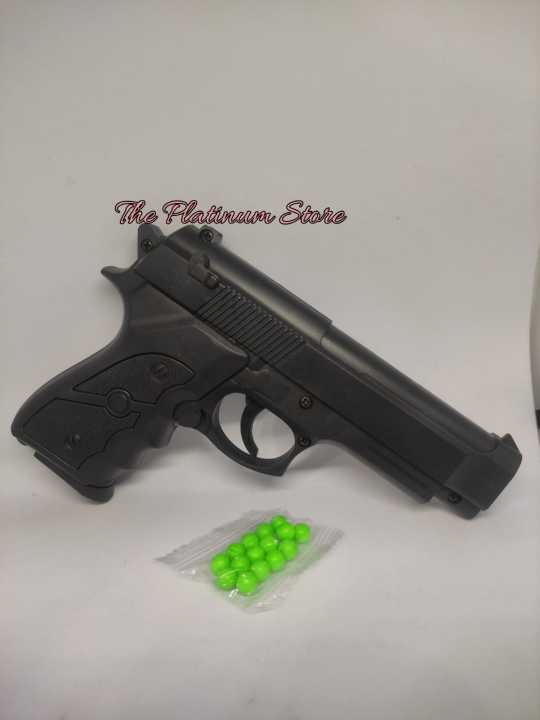 Toy gun for kids - 20 piece (Black)