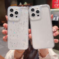Glitter Xiaohongshu Transparent Applicable iPhone15proma Phone Case Apple 12 Epoxy 14Pro Goddess 13/7. 