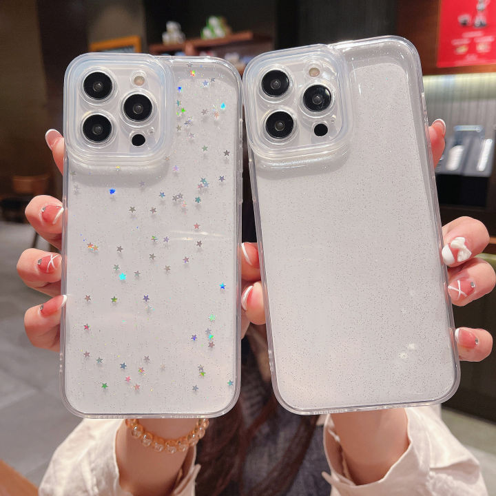 Glitter%20Xiaohongshu%20Transparent%20Applicable%20iPhone15proma%20Phone%20Case%20Apple%2012%20Epoxy%2014Pro%20Goddess%2013/7%20-%20Image%202