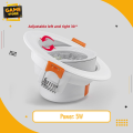 2 inch 5-Watt High Quality Round LED Spotlight Available for 05 different colour Voltage AC 165v-265v (Alom Super).