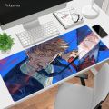Anime Chainsaw Man Mouse Pad Large Gaming Speed MousePad Keyboard Locking Edge Rubber Carpet Computer Gamer Desk Pads Table Rug.