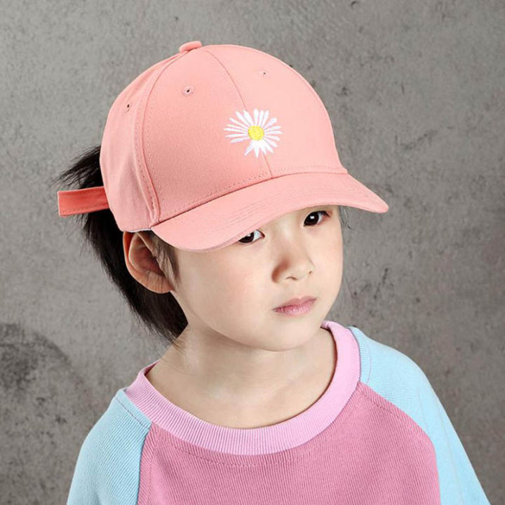 Doitbest%202021%20Spring%20Child%20Baseball%20Cap%202%20to%208%20Years%20old%20Little%20daisies%20Candy%20colors%20kids%20Hats%20Boy%20Girl%20Caps%20snapback%20hat%20-%20Image%204