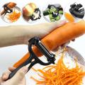 Multifunctional 360 Degree Rotary Kitchen Tool Vegetable Fruit Potato Carrot Peeler Grater Turnip Cutter Slicer Melon Gadget. 