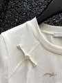 T New embroidered button up short sleeved T-shirt with Chinese style embroidery for spring/summer 2024, oversized and slightly plump design, high-end slim fit. 
