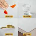 New Chinese bedside table cover cloth, tablecloth, table mat, wipe clean, waterproof and oilproof mat, household refrigerator, coffee table, dust mat. 