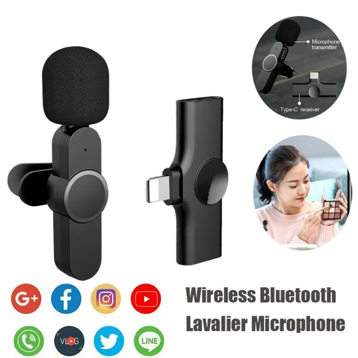 K8%20Wireless%20Microphone%20for%20PC/Phone/Camera%20Live%20Broadcast%20interview%20-%20Image%205