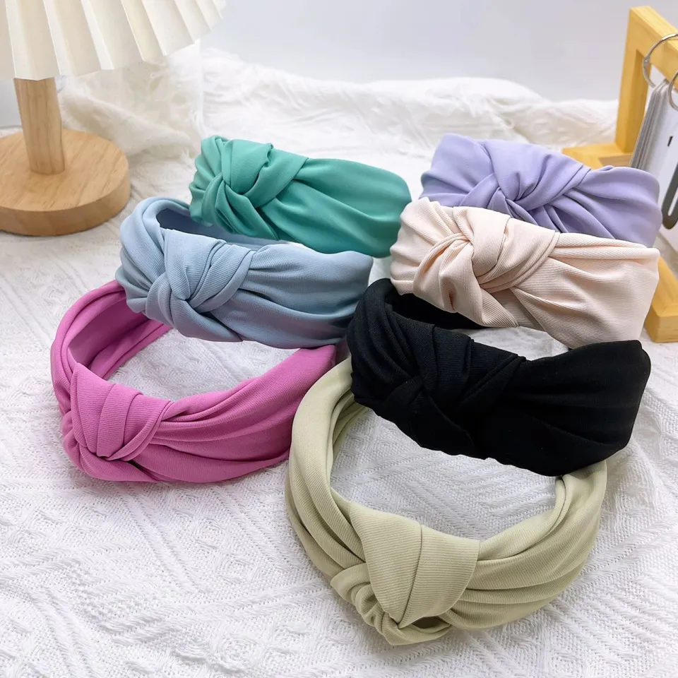 PROLY New Fashion Hair Accessories For Women Wide Side Center Knot