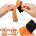 PVC Plastic Card Holder Polyester Reflective Wristband ID Card Holder Arm Adjustable ID Badge Elastic Arm Band ID Badge Holder.