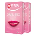 Belle's oral SEX condoms 10 peach flavors.. 