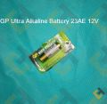 G.P Ultra Alkaline Battery 23AE 12V Used for Remote Control Doorbell Alarms. 