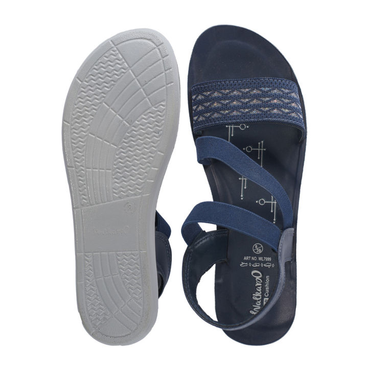 Walkaroo%20Ladies%20Navy%20Blue%20Color%20Casual%20And%20Comfortable%20Footwear%20-%20Image%204