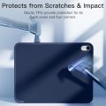 Compatible with apple iPad (A16) 11th Generation Case 11 Inch 2025 New, for iPad 10th Generation Case 10.9 Inch 2022, Trifold Stand TPU Protective Cover with Pencil Holder, Auto Sleep/Wake Model: A2757 A2777, A3162 A2696 A3355 A3356 A3354. 