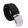 Cloth belt waistband Band Belt Black Men 38mm. 