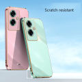 Tokifu For OnePlus Nord N30 SE Case Luxury 6D Plating Soft Back Cover Silicone Phone Cases With Stand.