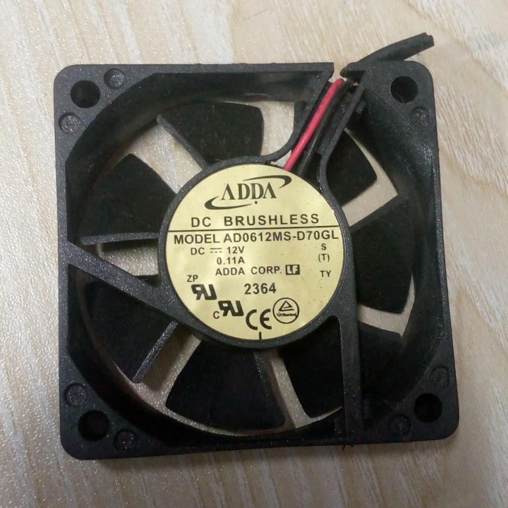 60mm 12V Cooling Fans 60x60x15mm Heatsink Cooler Cooling Fan Radiator Heat Dissipation Fan With Cables
