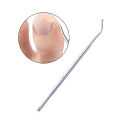 Stainless Steel Double Head Cleaning Tools For Nail Groove Dirt Tools GJCUTE. 