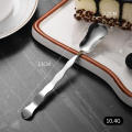 Dessert Spoon Fork Set Pastry Fork Fruit Fork Stainless Steel Mini Minimalist.