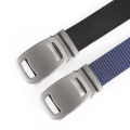 Men's new imitation nylon iron toothless belt cross-border foreign trade stall Douyin e-commerce.
