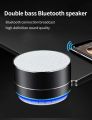 A10 Aluminum Alloy Metal Wireless Bluetooth Speaker Mini Portable Outdoor Subwoofer Music Sound Box For Mobile Phone TF Card PC. 
