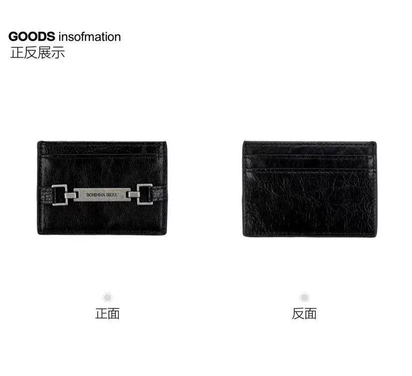 Lux New Arrival Genuine Leather Korea Bohemian Seoul Wallet