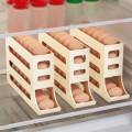 4 Tier Egg Tray for 30 Eggs Automatically Fridge Container. 