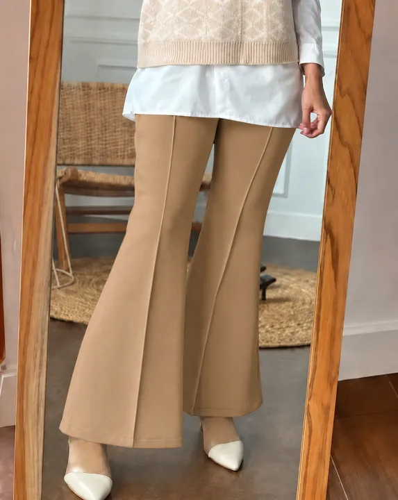 WOMEN%20FLARE%20PANTS%20/%20RIBBED%20COTTON%20/%20HIGH%20WAIST%20PANTS%20-%20Image%206