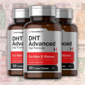 Horbäach DHT Advanced Hair Formula – 300 mg – 120 Coated Tablets – with Saw Palmetto, Pumpkin Seed, Phytosterols – for Hair Growth & DHT Block Support. 