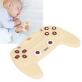 Baby Teether, Reduce Discomfort Game Controller Shaped Silicone Baby Teether for Daily Use. 