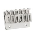 Guitar Fixed Saddle Bridge, Intonation Improving Guitar Hardtail Bridge Set 6 String Robust for Maintenance.