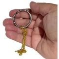 MAGIC RING ON CHAIN TRICK & Toy Puzzle Linking Necklace Puzzle Pocket Toy Gag. 