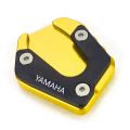 Universal Side Stand Pad for All Yamaha Motorcycle. CNC Aluminum Alloy- Gold. 