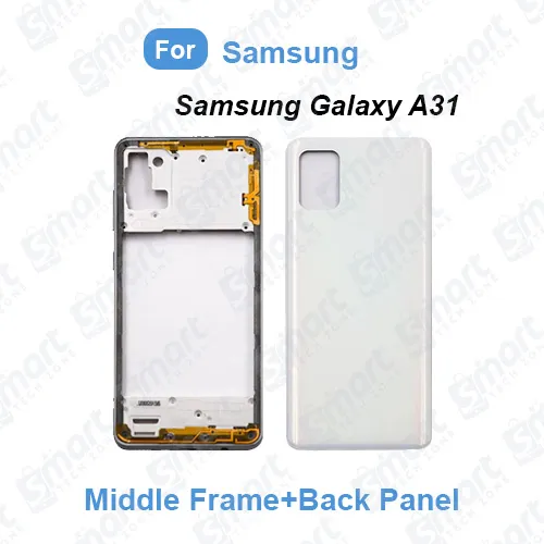 Samsung%20Galaxy%20A31%20Middle%20Bezel%20Housing%20Frame%20and%20Back%20Panel%20Without%20Front%20LCD%20Frame%20Panel%20-%20Image%202