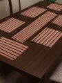 7 pcs Dining Table Runner set multi-color. 