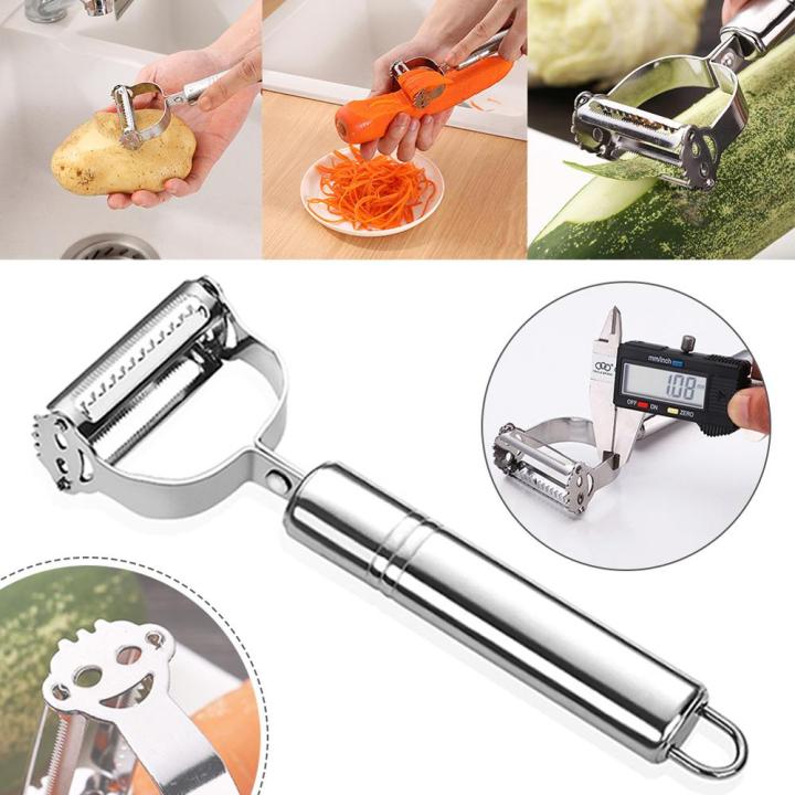 Stainless steel Multi-function vegetable Peeler&amp Julienne Cutter Julienne Peeler Potato Carrot grater kitchen Tool