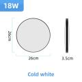 LED Ceiling Lights 18w Ceiling Lamp Natural Warm Cold White 220v For Living Room Bedroom Kitchen Indoor Lighting Fixtures.
