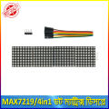MAX7219 Dot Matrix Display Module 4 in 1 Display with 5P Line 4 in 1 Red LED. 