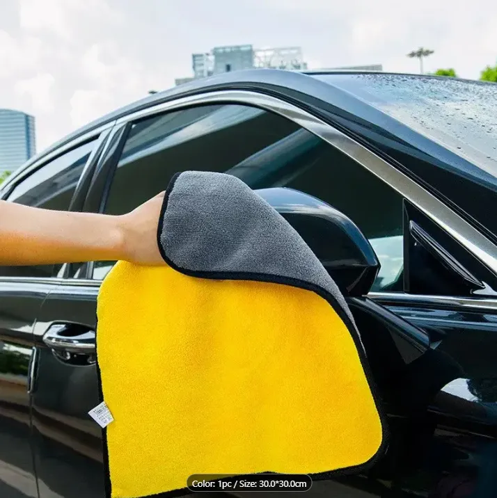 Micro%20Fiber%20Bike/Car%20Cleaning%20Towel%20Double%20Layer%20Medium%20Size%20-%2030x30cm%20-%20Image%203