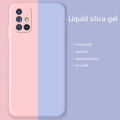 Tokifu Samsung Galaxy M51 Casing The New Liquid Silicone Phone Case All-inclusive Shockproof Back Cover.