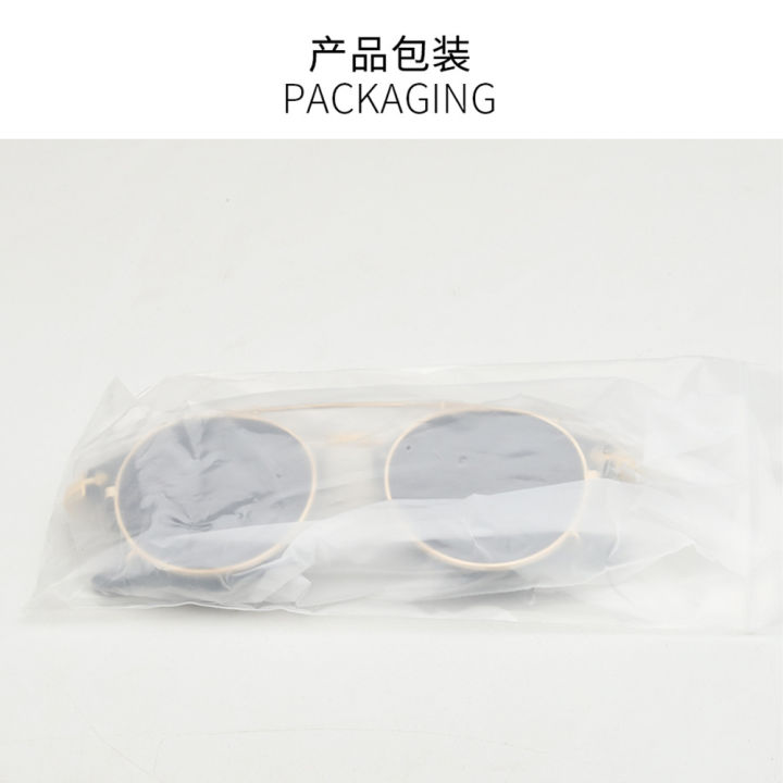 Dual-Use%20Set%20of%20Glasses%20Sunglasses%20for%20Women%20New%20without%20Degrees%20Plain%20Coat%20Metal%20Sunglasses%20European%20and%20American%20Foreign%20Trade%20Sun%20Glasses%20-%20Image%205